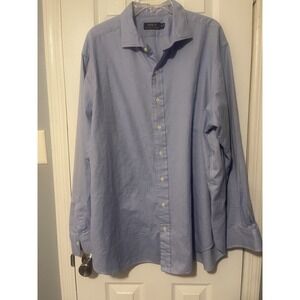 Polo Ralph Lauren dress shirt Blue Men's 2XL Big&tall
